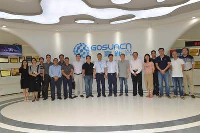 會長帶領(lǐng)協(xié)會秘書處走訪金鵬、高新興、佳都科技等會員單位