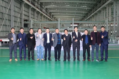 【金鵬控股】深交流 謀合作 促發展--廣東東鵬控股集團董事長何新明一行蒞臨金鵬參觀考察